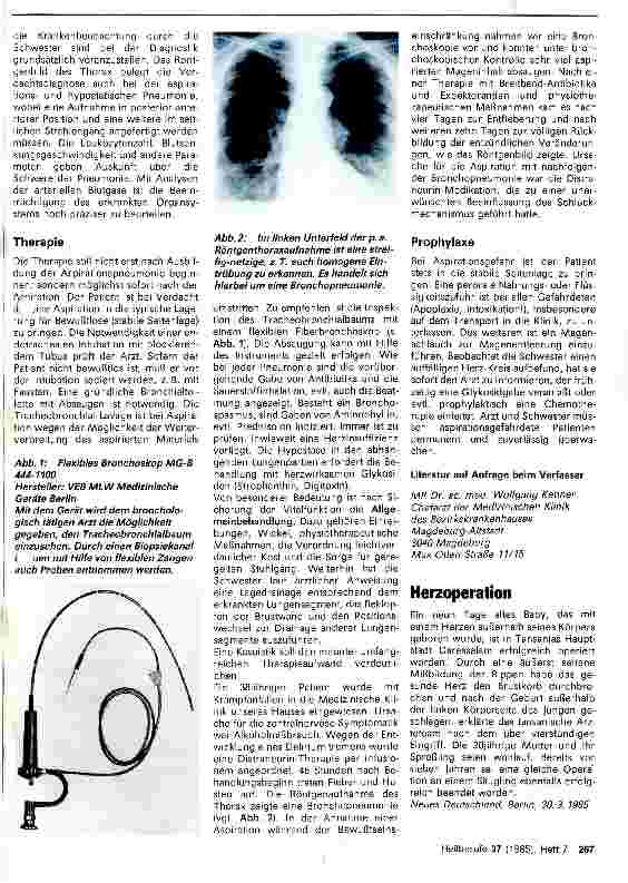 Vorschauseite 2: Entstehung und Behandlung der Bronchopneumonie