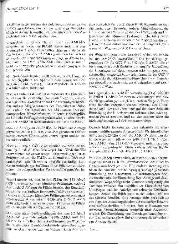Vorschauseite 6: Die elektronische Einreichung von Unterlagen/elektronische Anzeigen von Nebenwirkungen