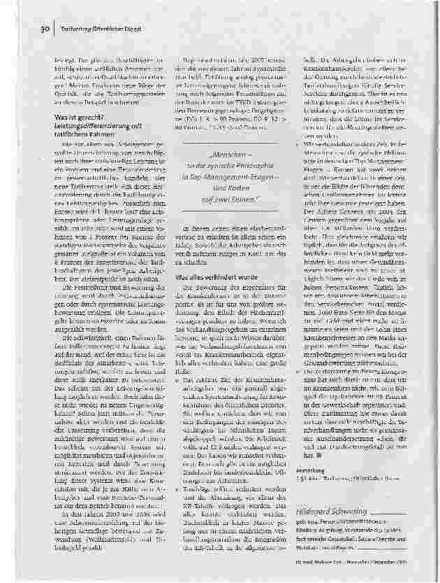 Vorschauseite 3: In der Summe positivDer neue TVöD