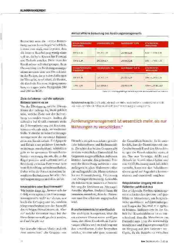 Vorschauseite 2: Sensibilität ist gefragt