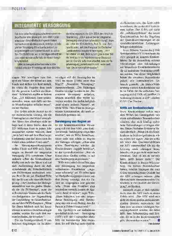 Vorschauseite 2: Löcher in die Sektorengrenze