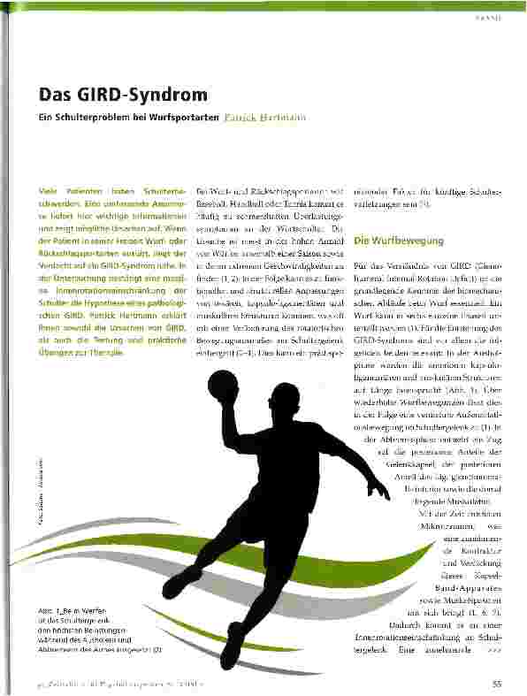 Vorschauseite 1: Das GIRD-Syndrom