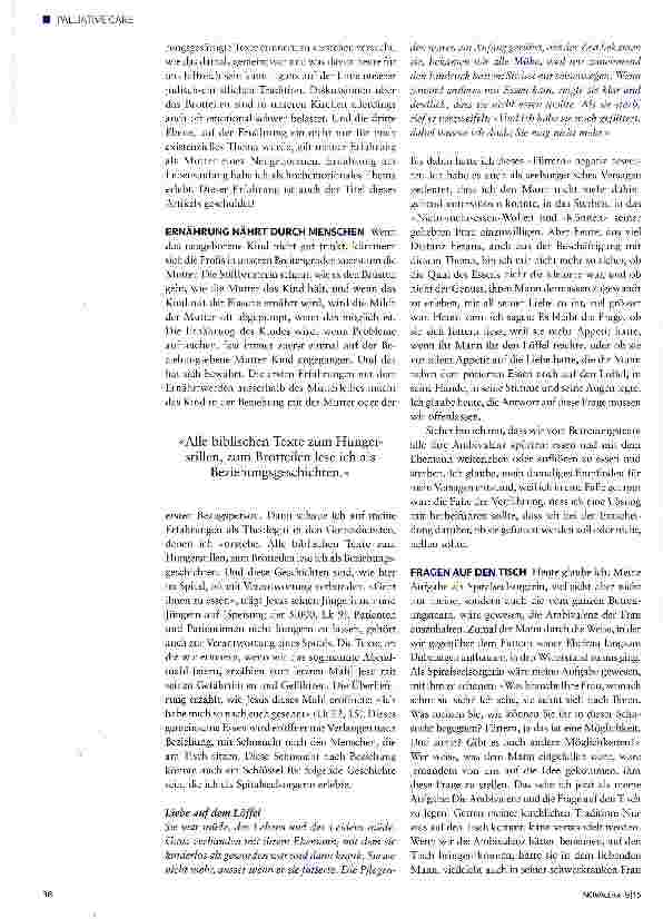 Vorschauseite 2: Am Anfang war Beziehung - und am Ende?