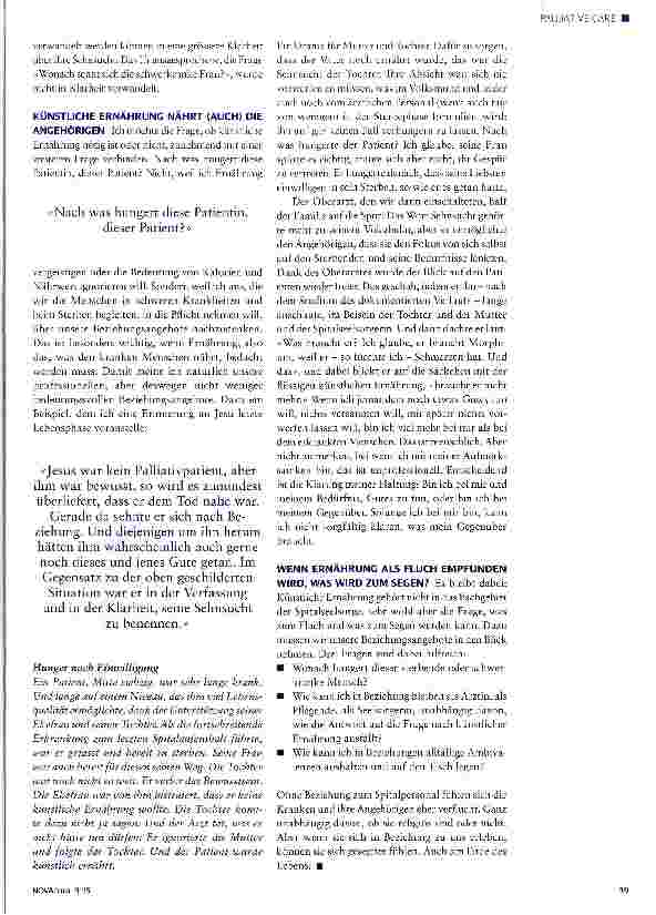 Vorschauseite 3: Am Anfang war Beziehung - und am Ende?