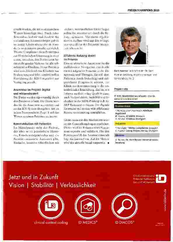 Vorschauseite 3: Medizinwissen - nie da, wenn ich es brauche?