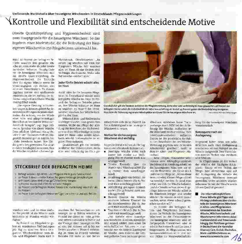 Vorschauseite 1: Kontrolle und Flexibilität sind entscheidende Motive