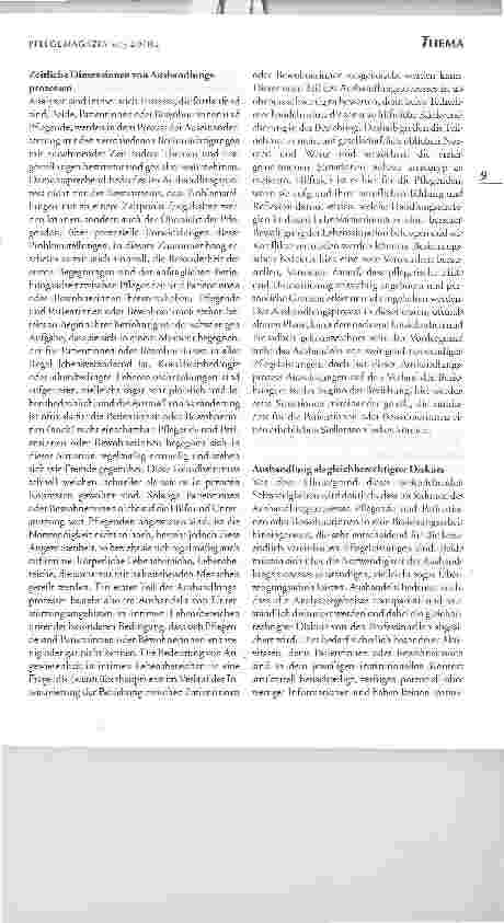 Vorschauseite 6: Beziehungsarbeit in der PflegeDIE GESTALTUNG VON AUSHANDLUNGSPROZESSEN UND PFLEGESITUATIONEN