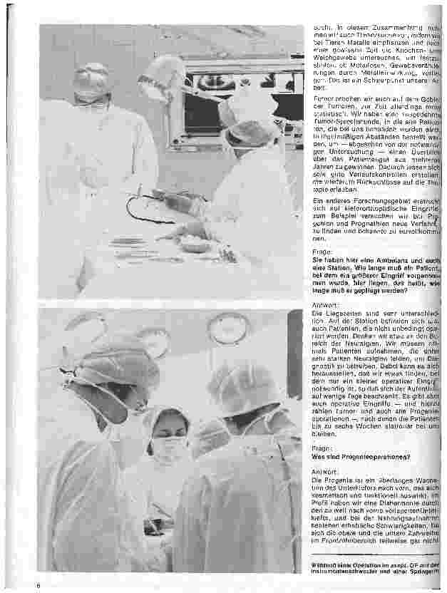 Vorschauseite 5: Die Klinik und Poliklinik f. Zahn-, Mundund Kieferkrankheiten der Universität München