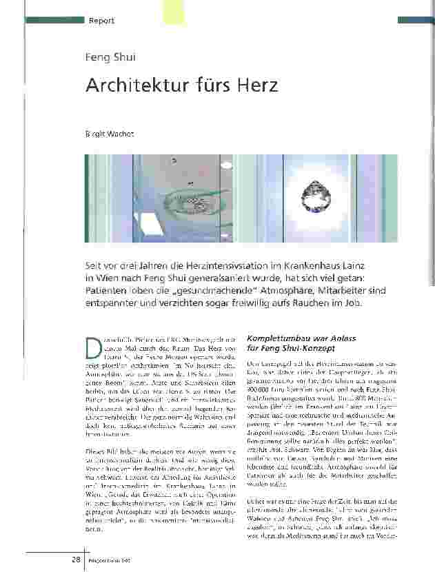 Vorschauseite 1: Feng ShuiArchitektur fürs Herz