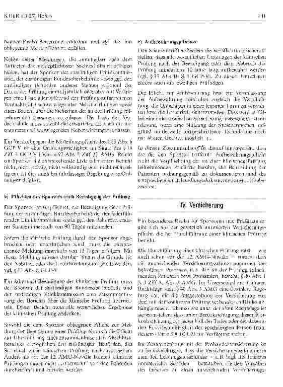 Vorschauseite 5: Fallstricke bei klinischen Prüfungen