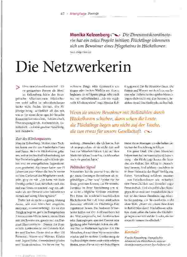 Vorschauseite 1: Die Netzwerkerin