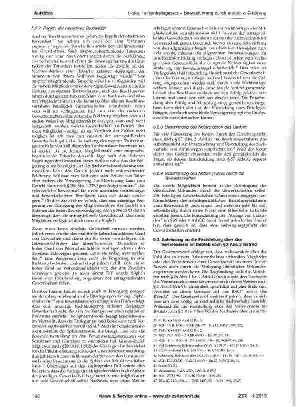 Vorschauseite 6: Tarifeinheitsgesetz - Beweisführung durch notarielle Erklärung