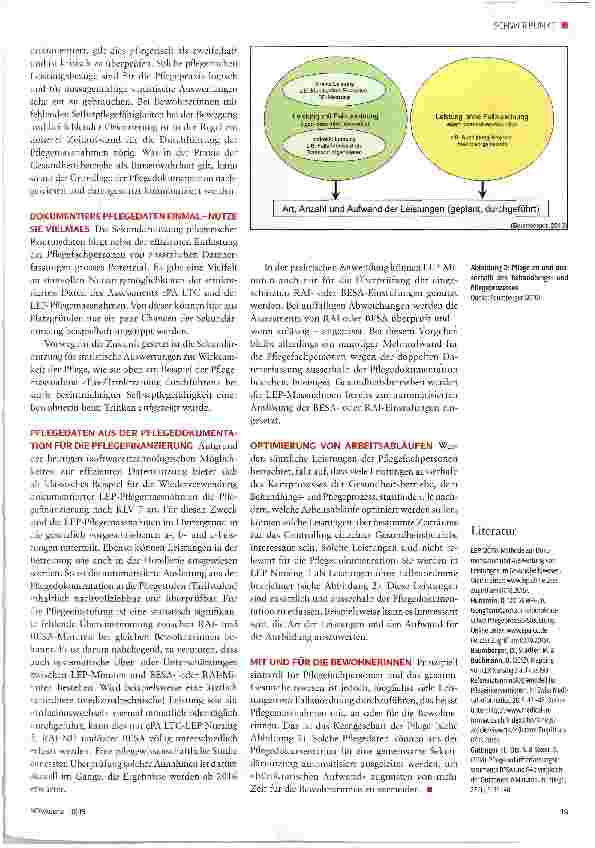 Vorschauseite 3: LEP Nursing 3 für die Pflegedokumentation und die Sekundärnutzung von Pflegedaten