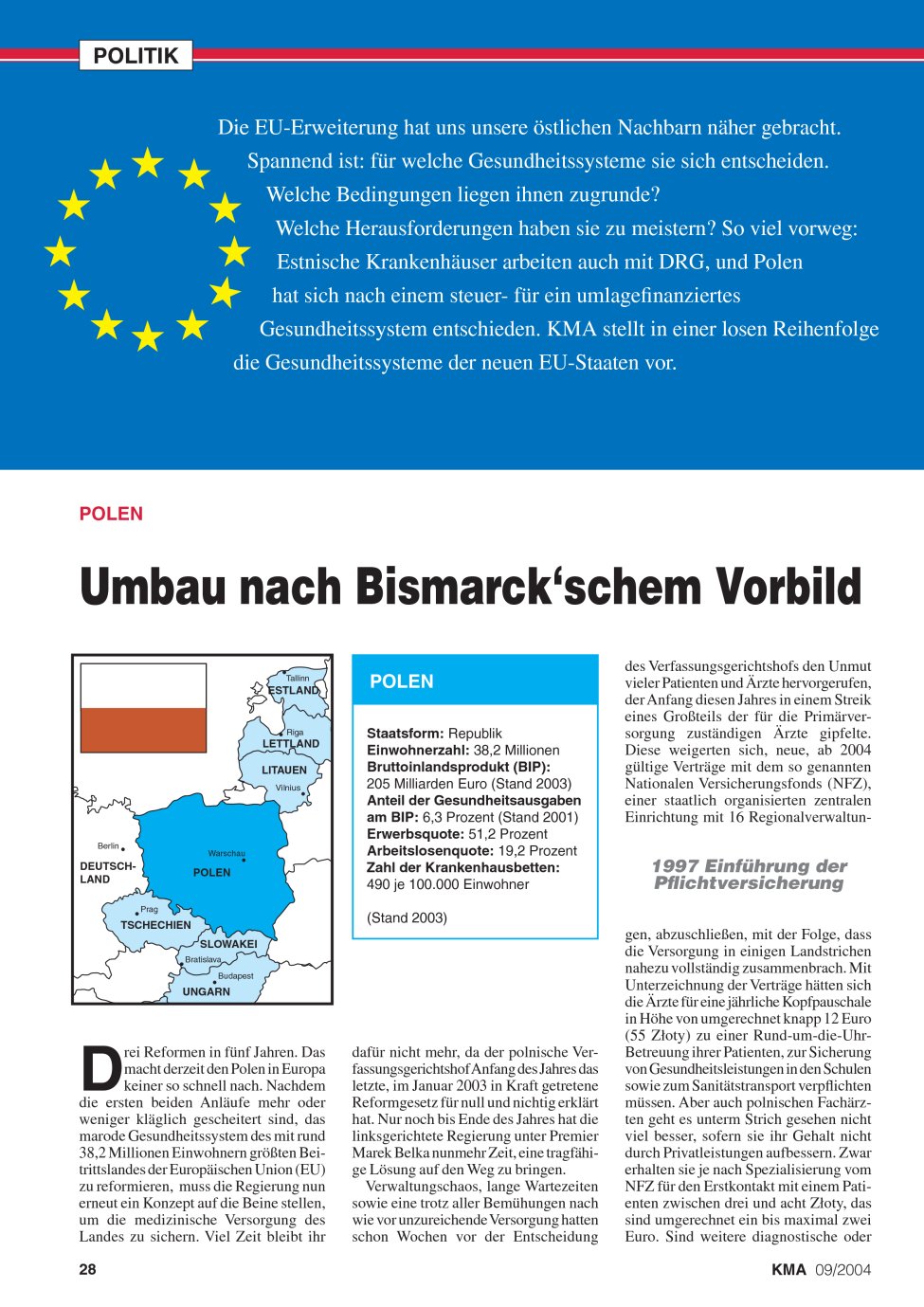 Vorschauseite 1: Umbau nach Bismarck?schem Vorbild