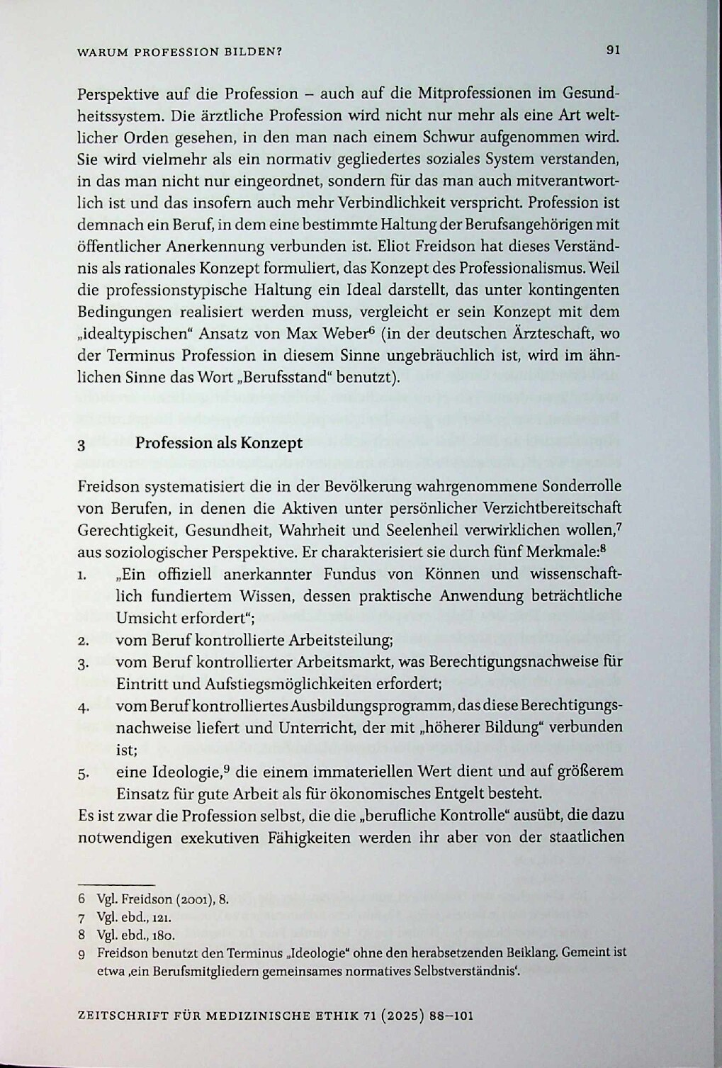 Vorschauseite 4: Warum Profession bilden?