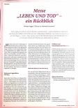 Vorschauseite 1: Messe „LEBEN UND TOD“ - ein Rückblick Kinder fragen: Gibt es im Himmel Eiscreme?