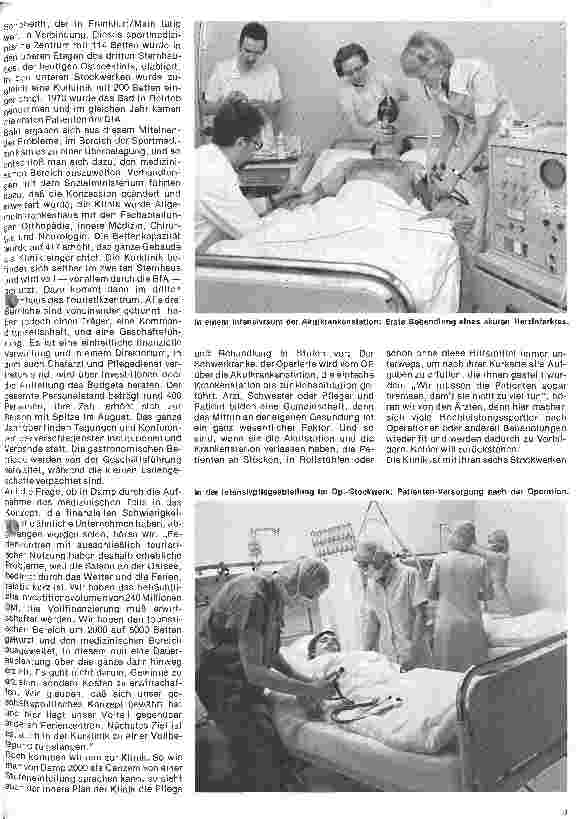 Vorschauseite 2: Die Ostseeklinik Damp