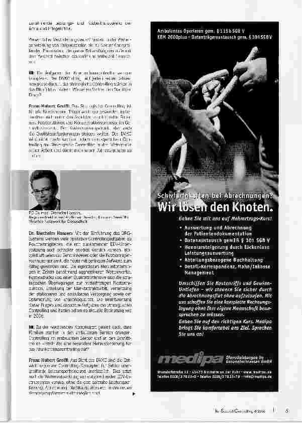 Vorschauseite 2: Phase der ErnüchterungDas DRG-System wird zu komplex