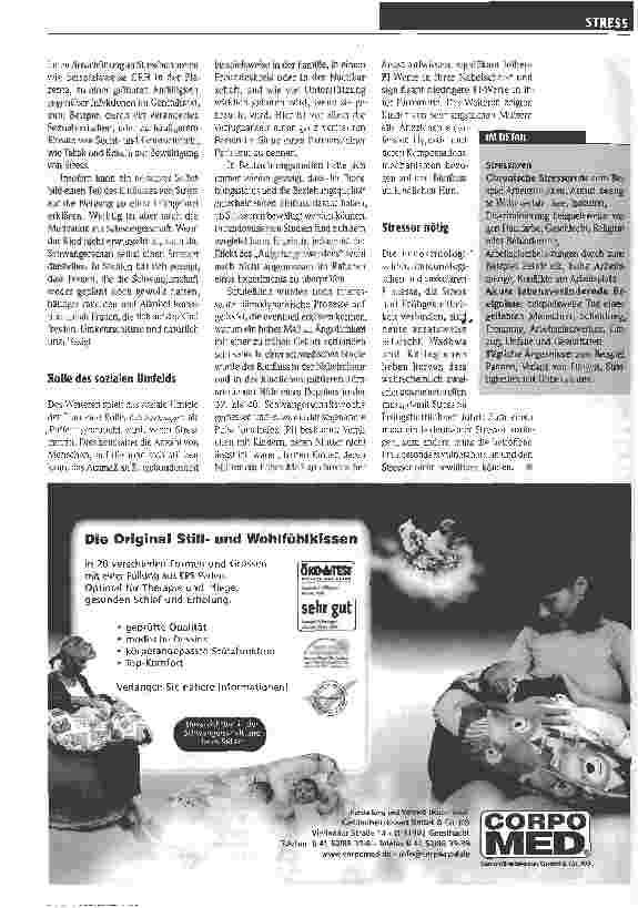 Vorschauseite 4: Führt Stress zu Frühgeburten?
