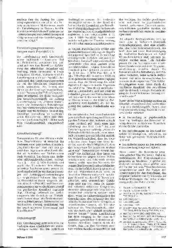 Vorschauseite 3: Zivilrechtliche und öffentlichrechtliche Unterbringung