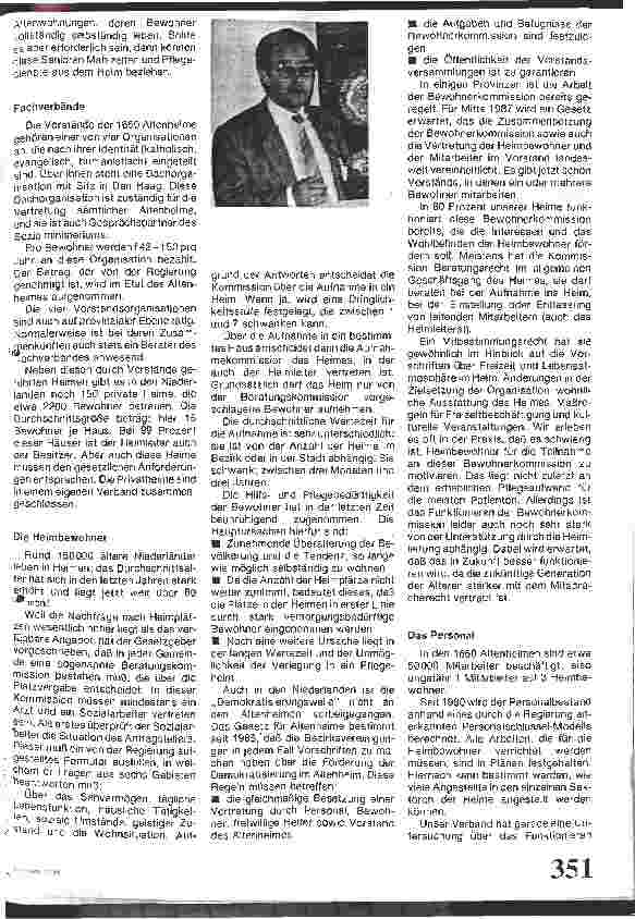 Vorschauseite 2: Berufsumfeld und Berufsbild des Heimleiters in den Niederlanden