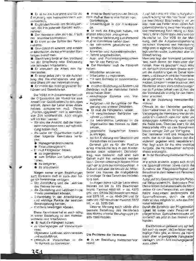 Vorschauseite 5: Berufsumfeld und Berufsbild des Heimleiters in den Niederlanden