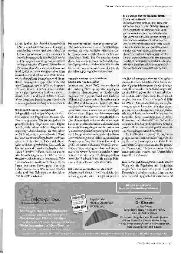 Vorschauseite 2: Vom Kunststück, die richtige Vergleichsgruppe zu finden