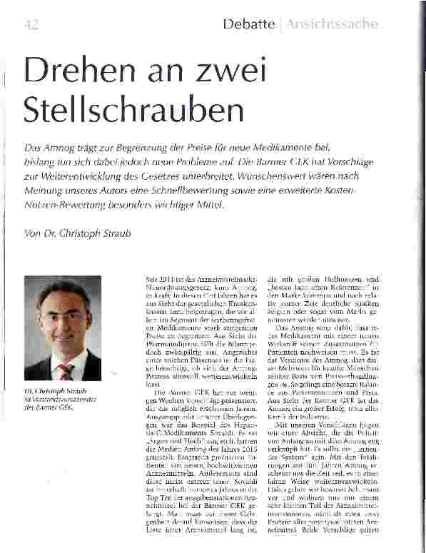 Vorschauseite 1: Drehen an zwei Stellschrauben
