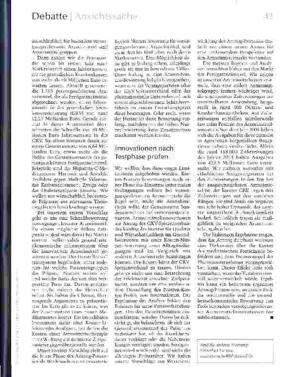 Vorschauseite 2: Drehen an zwei Stellschrauben