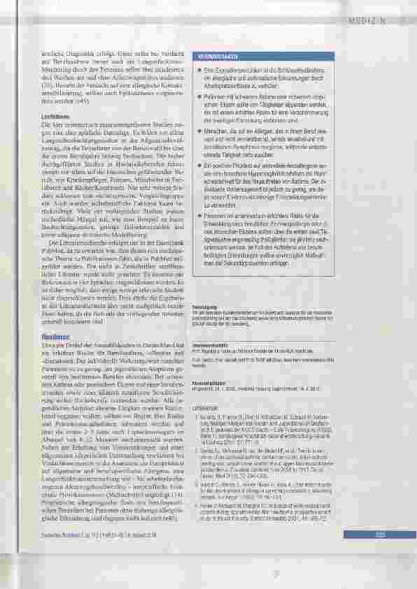 Vorschauseite 5: Berufsberatung allergiekranker Jugendlicher