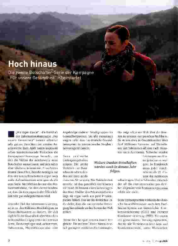 Vorschauseite 1: Hoch hinaus