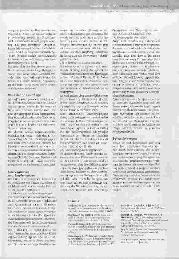 Vorschauseite 2: Bewältigungsprozess nach Partnerverlust unterstützen