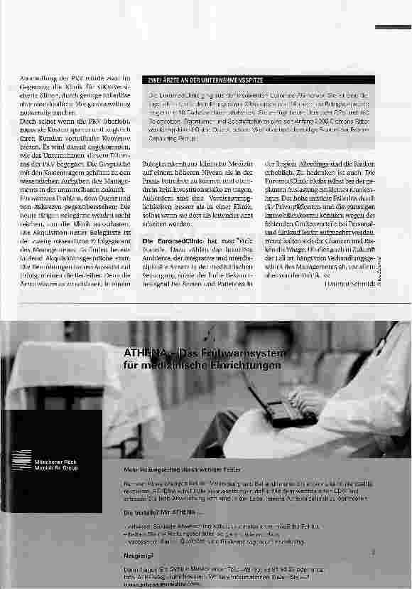 Vorschauseite 2: Ehrgeizige Pläne
