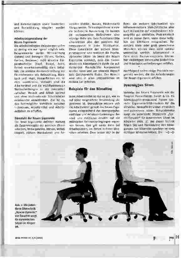 Vorschauseite 2: Das Büro - mehr als nur ein Arbeitsplatz