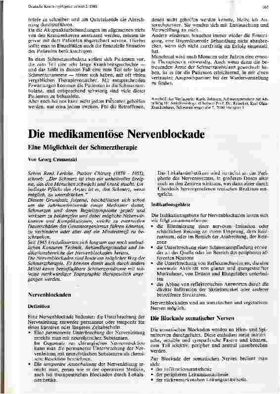 Vorschauseite 2: Die Arbeit in einer Schmerzambulanz Der Aufgabenbereich einer Arzthelferin