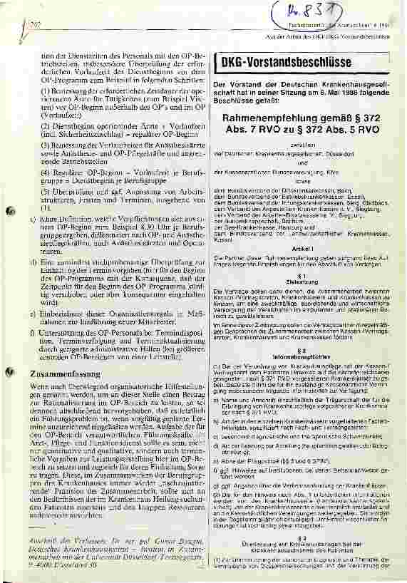 Vorschauseite 4: Termindisziplin als Ansatzpunkt zur Rationalisierung im OP- Bereich