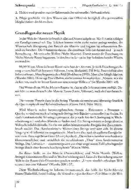 Vorschauseite 2: Spiritualität in der Bedeutung fiir die Pflege