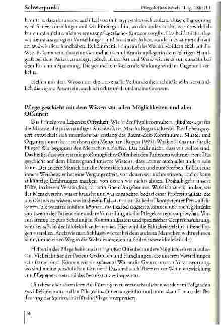 Vorschauseite 6: Spiritualität in der Bedeutung fiir die Pflege