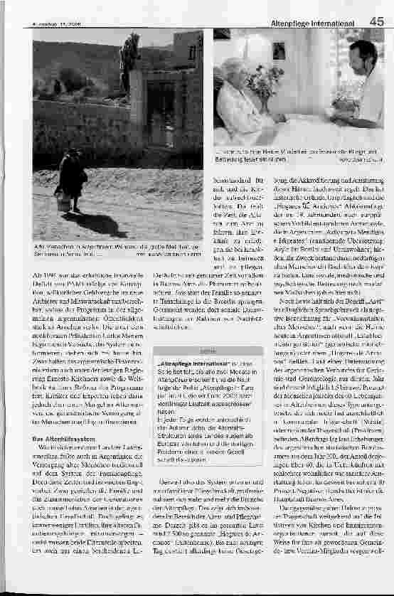 Vorschauseite 2: Altenpflege International - Armut und Reichtum