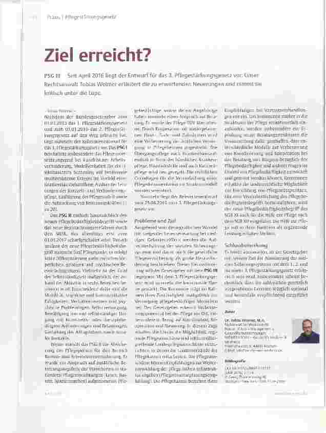 Vorschauseite 1: Ziel erreicht?