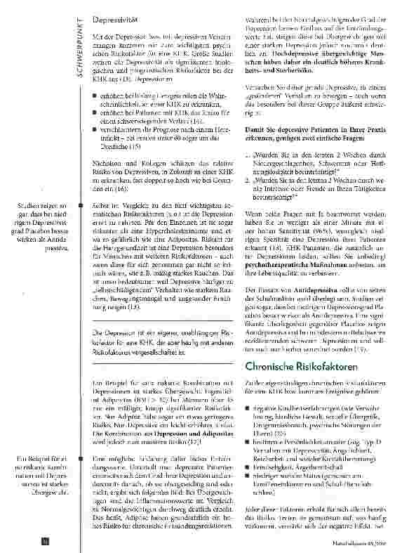 Vorschauseite 3: Wenn die Psyche aufs Herz schlägt
