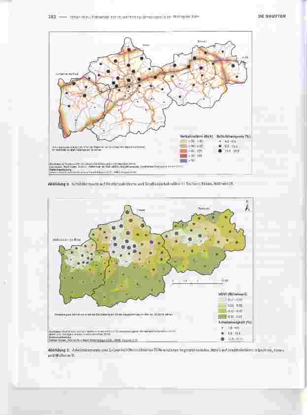 Vorschauseite 2: Potenziale der räumlichen Epidemiologie in der Metropole Ruhr