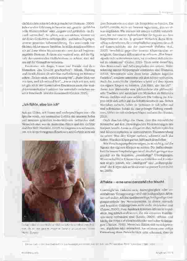 Vorschauseite 2: Der Mensch ist erschütterbar Emotion, Gefühl und Affekt eine Begriffsorientierung
