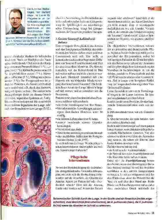 Vorschauseite 2: Atmung und Pflege