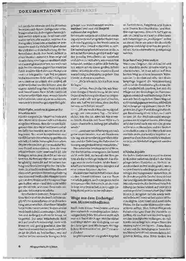 Vorschauseite 5: Miteinander reden: Wege zu einer gelingenden Kommunikation in der Pflege