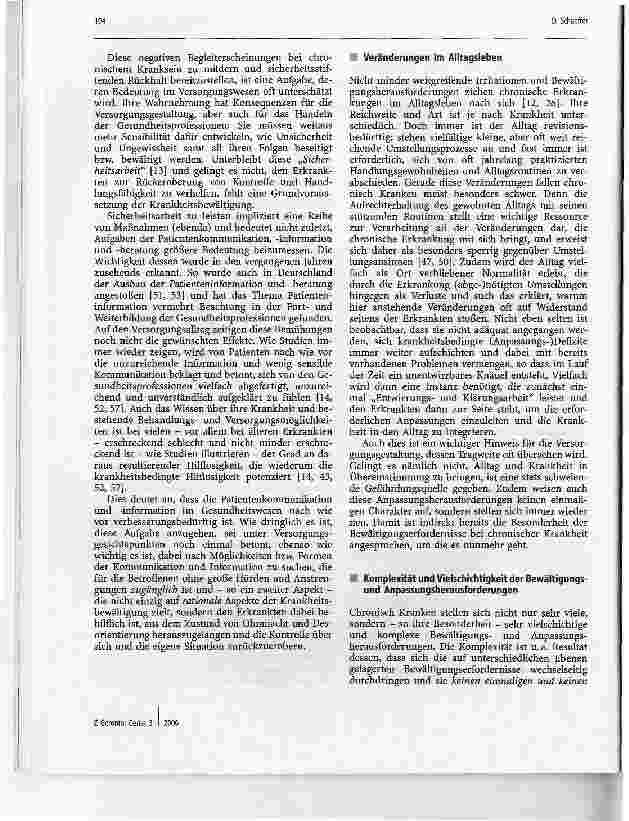 Vorschauseite 3: Bewältigung chronischer ErkrankungKonsequenzen für die Versorgungsgestaltung und die Pflege