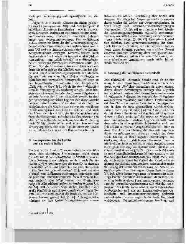 Vorschauseite 5: Bewältigung chronischer ErkrankungKonsequenzen für die Versorgungsgestaltung und die Pflege