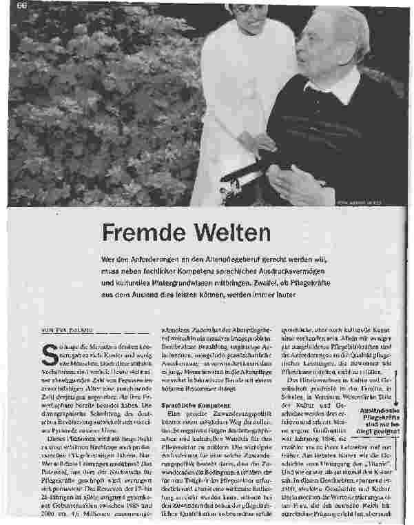 Vorschauseite 1: Fremde Welten