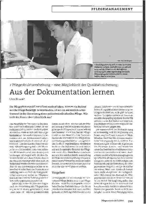 Vorschauseite 1: Aus der Dokumentation lernen