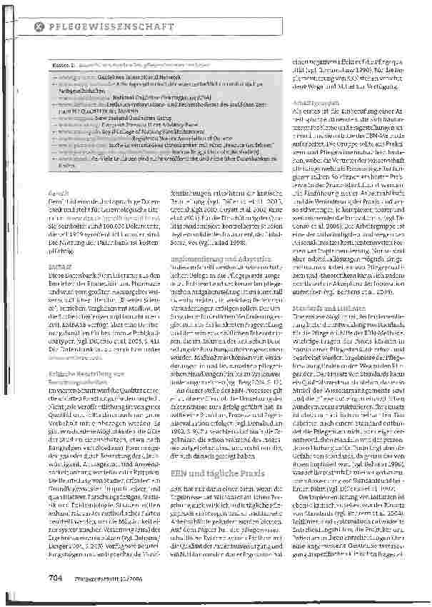 Vorschauseite 3: Evidence-based Nursing (EBN) im Überblick: Forschung und Praxis verbinden